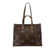 Pre-owned Leather louis-vuitton-bags Louis Vuitton Vintage , Brown , D...