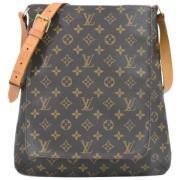 Pre-owned Canvas louis-vuitton-bags Louis Vuitton Vintage , Brown , Da...