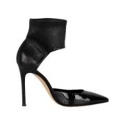 Pre-owned Leather heels Gianvito Rossi Pre-owned , Black , Dames