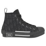 Pre-owned Canvas sneakers Dior Vintage , Black , Heren