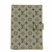 Pre-owned Leather home-office Louis Vuitton Vintage , Green , Unisex