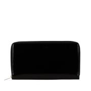 Pre-owned Leather wallets Celine Vintage , Black , Dames