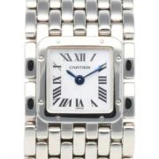 Pre-owned Stainless Steel watches Cartier Vintage , Gray , Dames