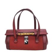 Pre-owned Canvas gucci-bags Gucci Vintage , Red , Dames