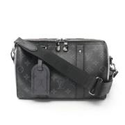 Pre-owned Leather louis-vuitton-bags Louis Vuitton Vintage , Gray , Da...