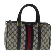 Pre-owned Leather gucci-bags Gucci Vintage , Multicolor , Dames