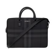 Laptoptas en koffer Burberry , Black , Heren