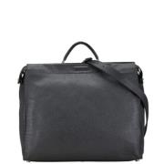 Pre-owned Leather fendi-bags Fendi Vintage , Black , Dames