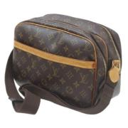 Pre-owned Canvas shoulder-bags Louis Vuitton Vintage , Brown , Dames