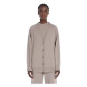 Kasjmier Oversized Vest in Taupe Max Mara , Gray , Dames