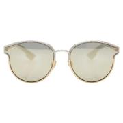 Pre-owned Plastic sunglasses Dior Vintage , White , Dames