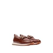 Leren Loira Sport Mocassin Hispanitas , Brown , Dames