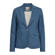 Klassieke Night Blazer in Bluesteel MOS Mosh , Blue , Dames