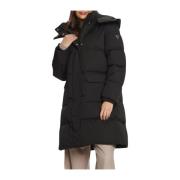 Echte Dons Jet Black Winterjas Guess , Black , Dames