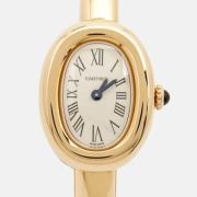 Pre-owned Yellow Gold watches Cartier Vintage , Yellow , Dames