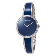 Futuristische Quartz Horloge Swiss Made Calvin Klein , Blue , Dames