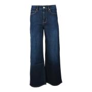 Katoen Kasjmier Spandex Jeans Guess , Blue , Dames