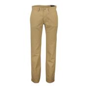 Bruine katoenen zomerbroek slim fit Polo Ralph Lauren , Brown , Heren