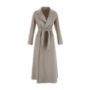 Wol en Cashmere Amore Jas Max Mara , Gray , Dames