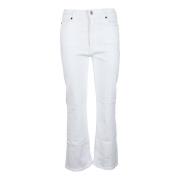 Denim Jeans Haikure , White , Dames