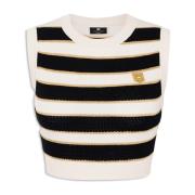 Stijlvolle Top met Unieke Stijl Elisabetta Franchi , Multicolor , Dame...