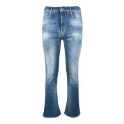 Denim Stretch Jeans Cycle , Blue , Dames