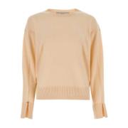 Oversized Wollen Trui in Skin Pink Stella McCartney , Pink , Dames