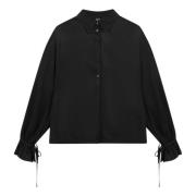 Zwarte Blouse met Stijl 2412902947 Alix The Label , Black , Dames