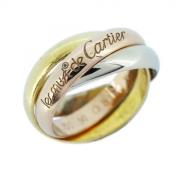 Pre-owned Rose Gold rings Cartier Vintage , Yellow , Dames