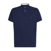 1985 Collectie Navy Polo Shirt Mannen Tommy Hilfiger , Blue , Heren