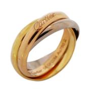 Pre-owned Rose Gold rings Cartier Vintage , Yellow , Heren