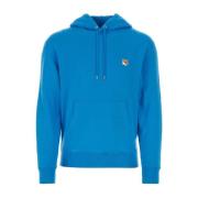 Turquoise Katoenen Sweatshirt Maison Kitsuné , Blue , Heren