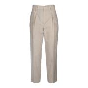 Stijlvolle broek voor mannen Brunello Cucinelli , Beige , Dames