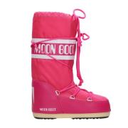 Waterdichte Nylon Winterlaarzen Moon Boot , Pink , Dames