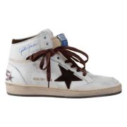 Retro High Top Basketbalsneakers Golden Goose , Multicolor , Heren