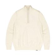 Half Zip Pullover Lt Clifden Butcher of Blue , Beige , Heren