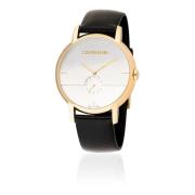 Kwarts horloge met unieke charme Calvin Klein , Black , Dames