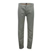 Grijze chino broek voor heren Hugo Boss , Gray , Heren