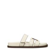 Ivoor Sandalen voor Vrouwen Tory Burch , Beige , Dames