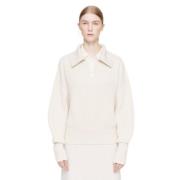 Kasjmier Zijde Cardigan Sweater Joseph , White , Dames