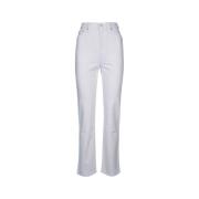 Casual Herenbroek Tommy Jeans , White , Dames