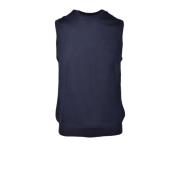 Sleeveless Tops Alpha Studio , Blue , Heren