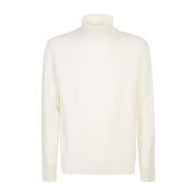 Witte Sweatshirt Aw24 Herenmode Roberto Collina , White , Heren