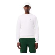 Hoodie Lacoste , White , Heren