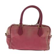 Pre-owned Nylon handbags Prada Vintage , Pink , Dames