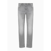 Grijze Jeans voor Stijlvolle Look Armani Exchange , Gray , Heren