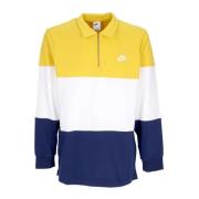 Colorblock lange mouw poloshirt Nike , Multicolor , Heren