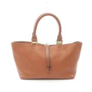 Pre-owned Leather shoulder-bags Chloé Pre-owned , Brown , Dames