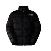 Zwarte jas met rits en zakken The North Face , Black , Heren