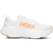 Witte Mesh Bondi Dames Sneakers Hoka One One , White , Dames